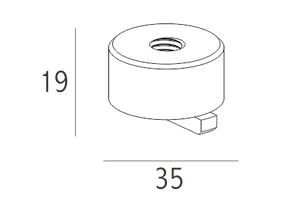 35MM المسمار الجوز