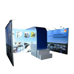 10X20FT مخصصة المحمولة وحدات قابلة لإعادة الاستخدام المعرض التجاري كشك المعرض عرض موقف في الألومنيوم