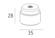 28MM المسمار الجوز