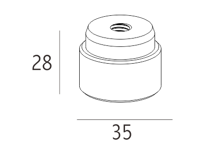 28MM المسمار الجوز